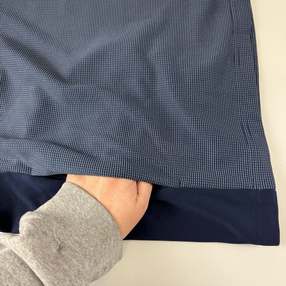 PGA Tour Pullover Quarter Zip Mens XXL Dark Blue Navy Thermal Long Sleeve NWT - Picture 5 of 12